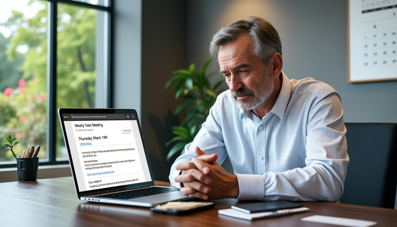 how to accept a meeting invitation via email